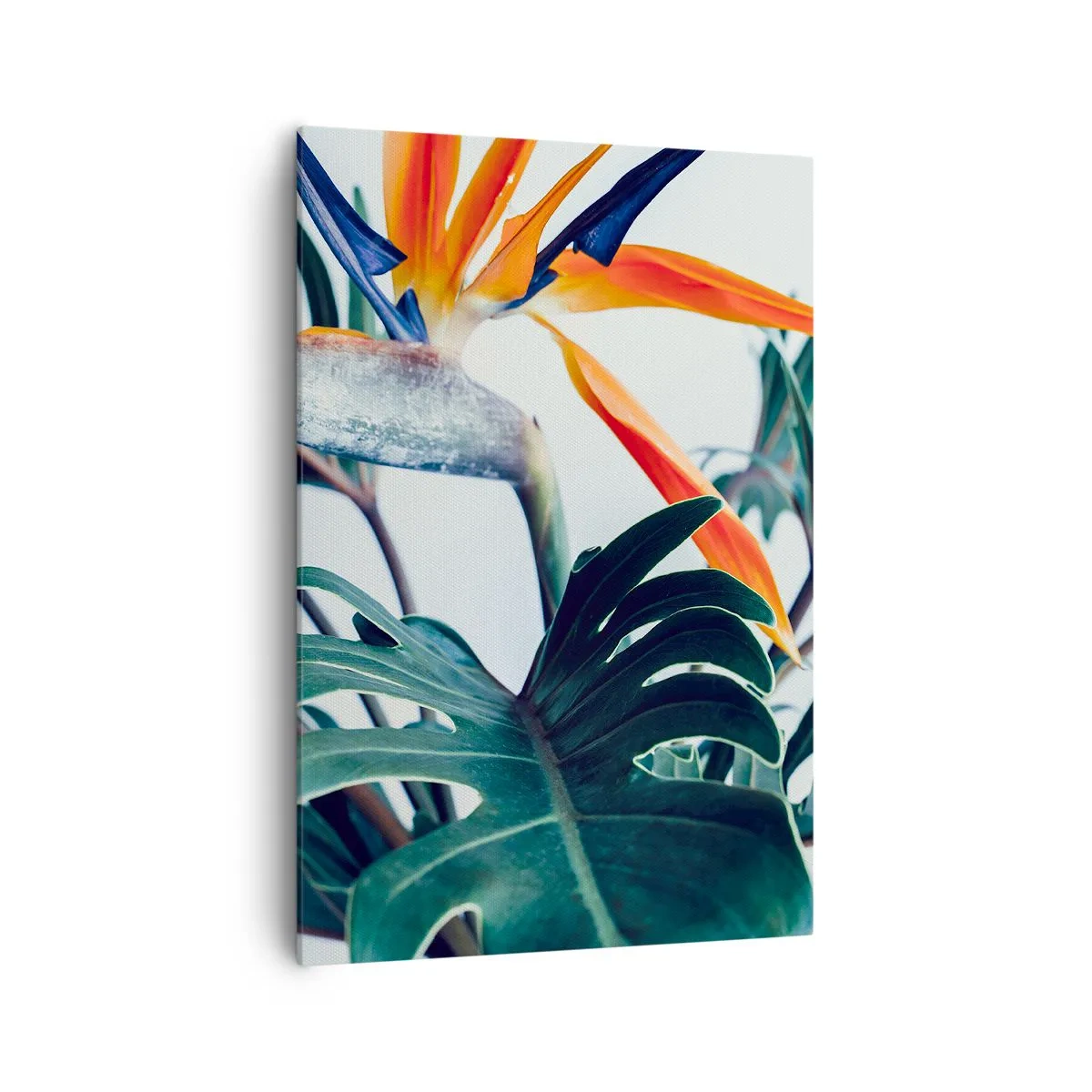 Canvastavla - Bild på duk - Fågelbuske - 70x100 cm