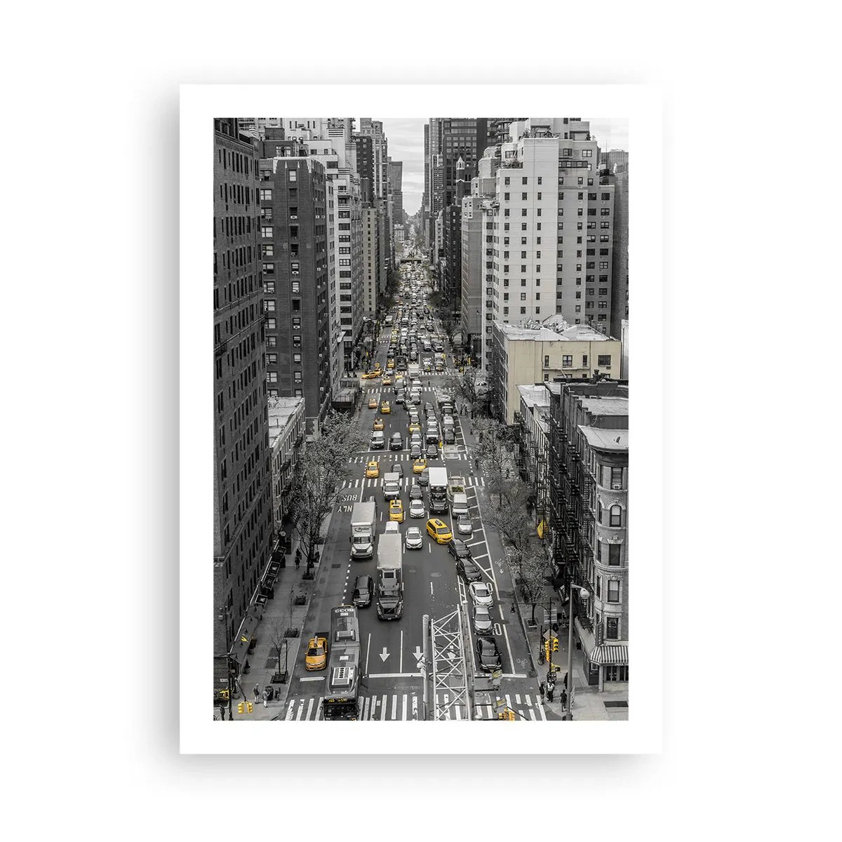Affisch - Livet i New York - 50x70 cm