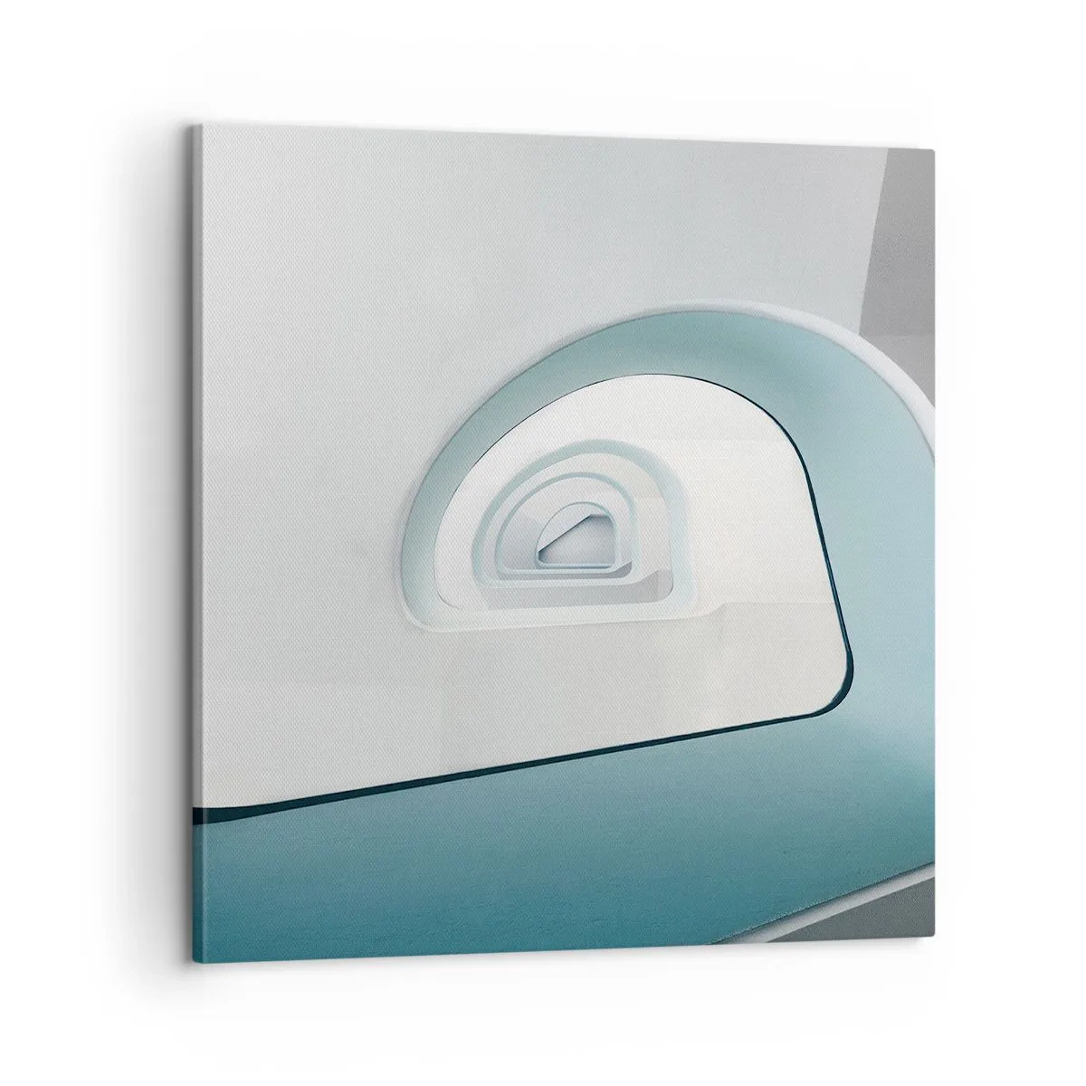 Canvastavla - Bild på duk - Till det blåas botten - 60x60 cm