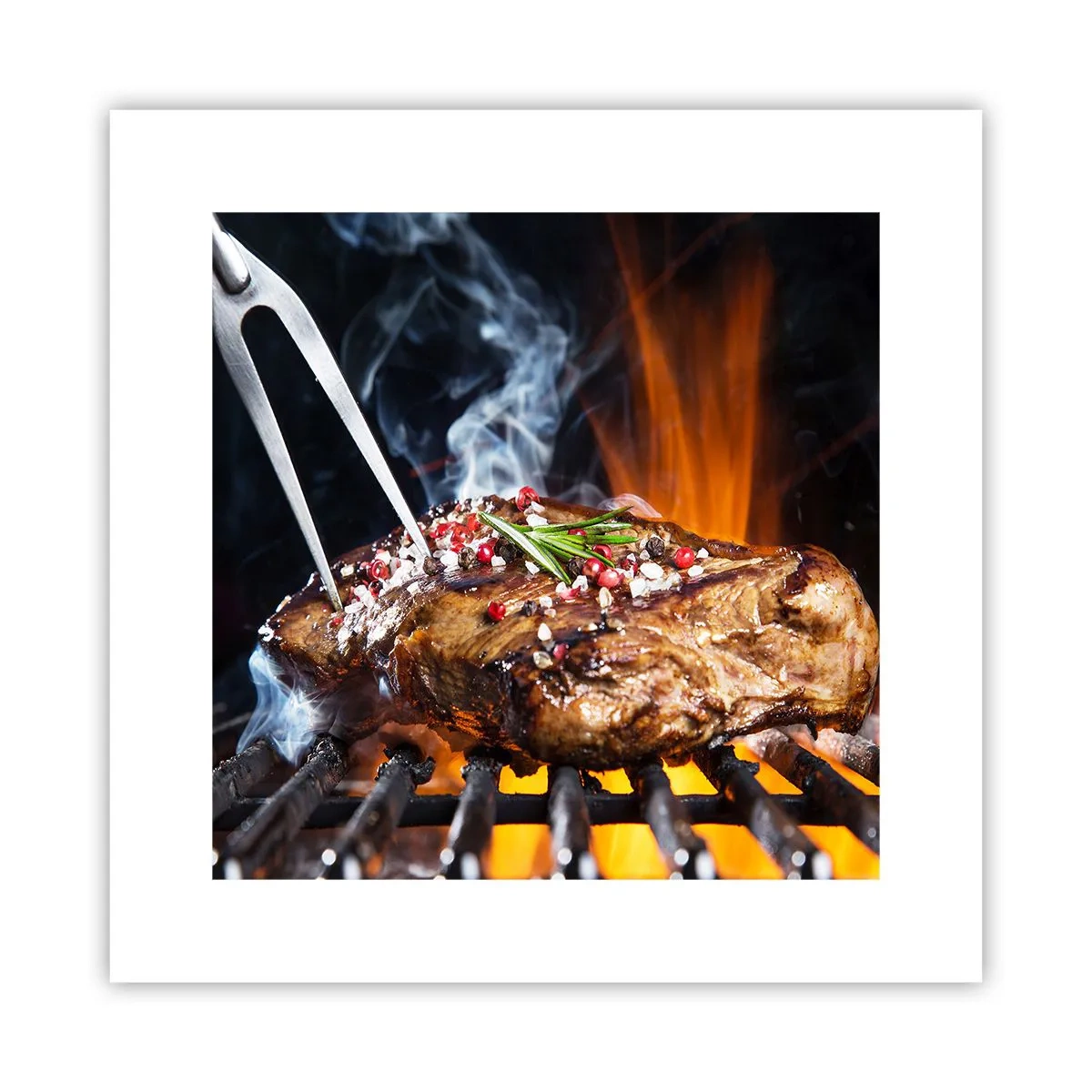 Affisch - Saftiga och doftande - 30x30 cm