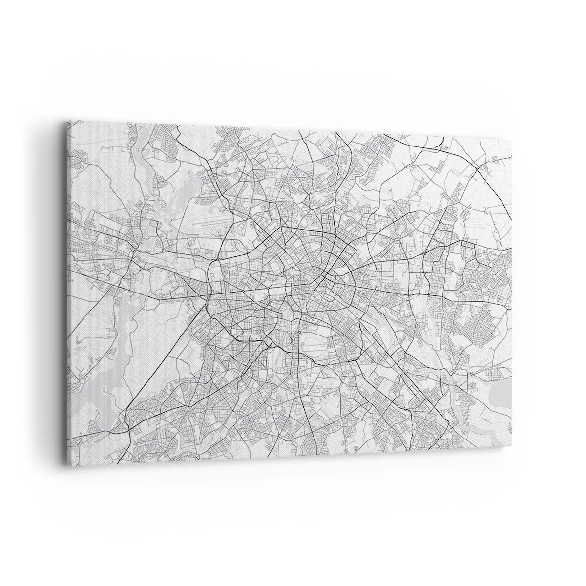 Canvastavla - Bild på duk - Berlins blomma - 100x70 cm