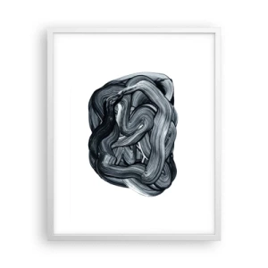 Affisch i vit ram - Det är inte så enkelt - 40x50 cm