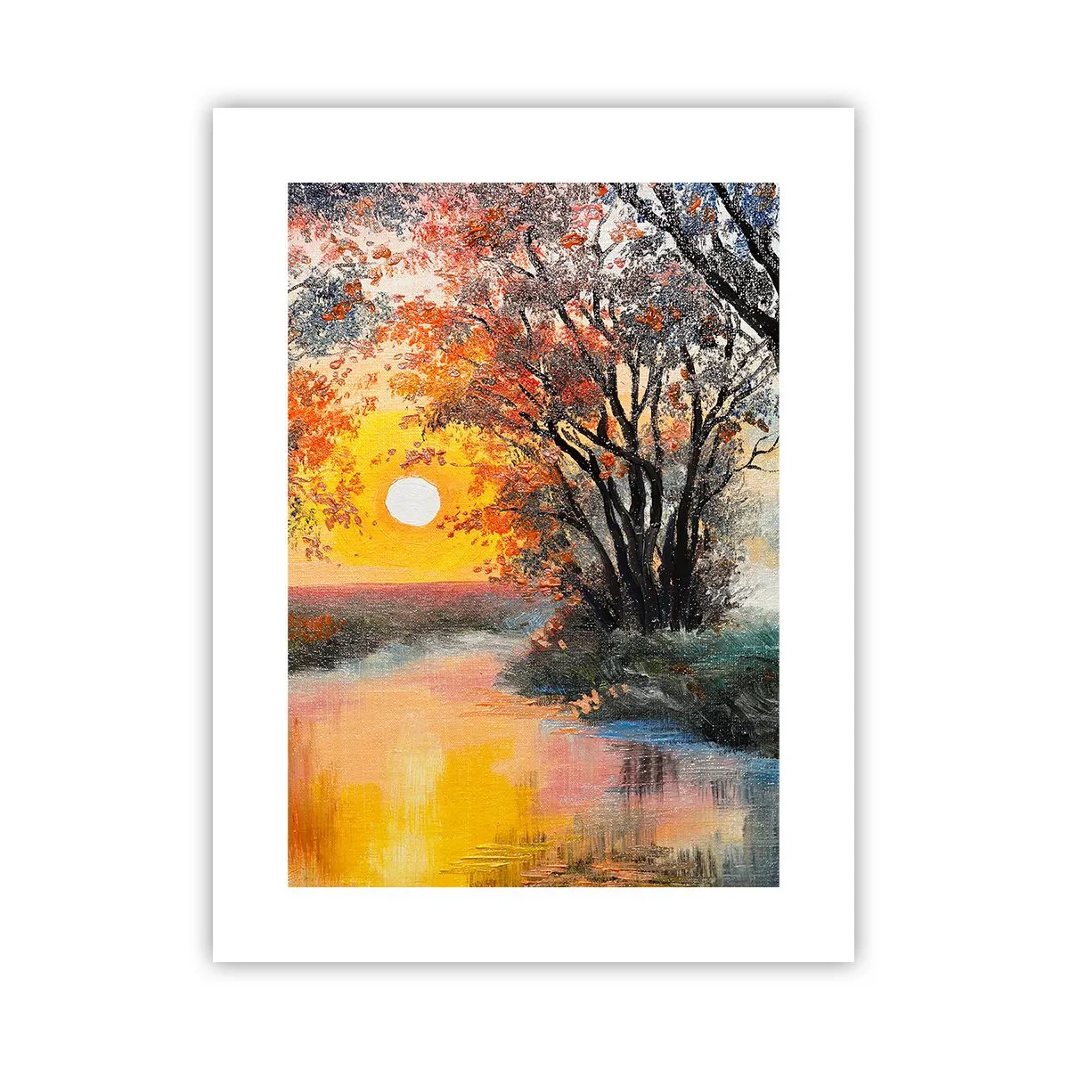 Affisch - Höststämning - 30x40 cm