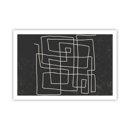 Affisch - Inte så enkelt - 91x61 cm