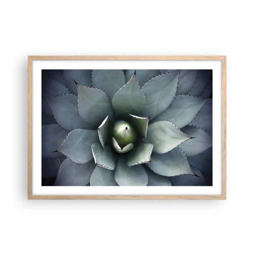 Affisch i ram av ljusek - Lockar och varnar - 70x50 cm