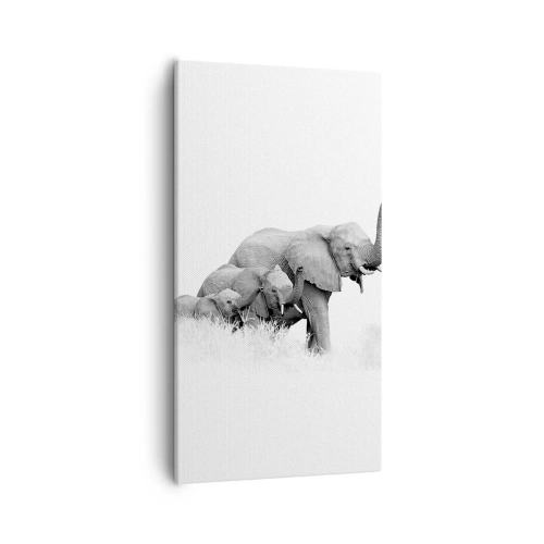 Canvastavla - Bild på duk - Ett, två, tre - 55x100 cm