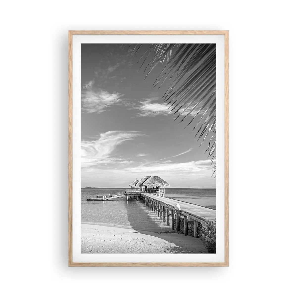 Affisch i ram av ljusek - Minne eller dröm? - 61x91 cm