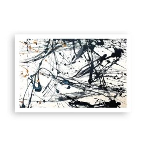 Affisch - Expressionistisk abstraktion - 91x61 cm