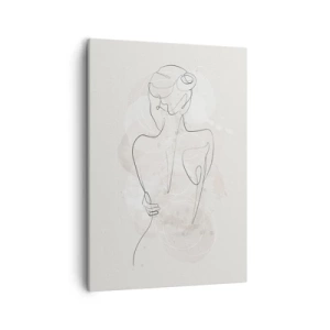 Canvastavla - Bild på duk - Som ett känsligt instrument - 50x70 cm