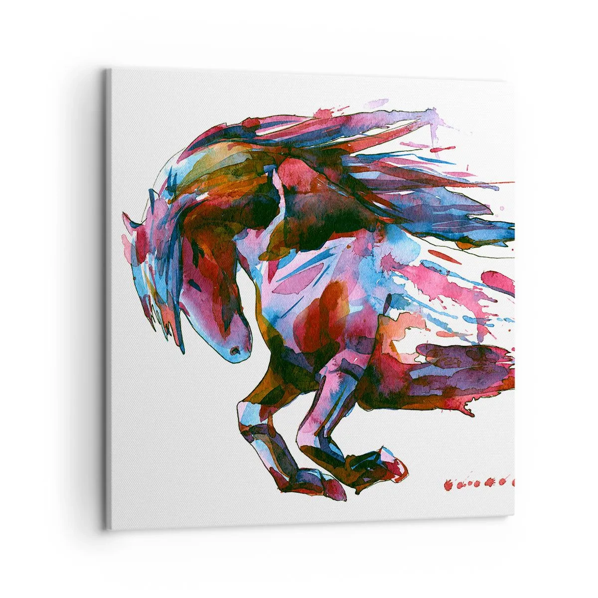 Canvastavla - Bild på duk - I extas - 50x50 cm