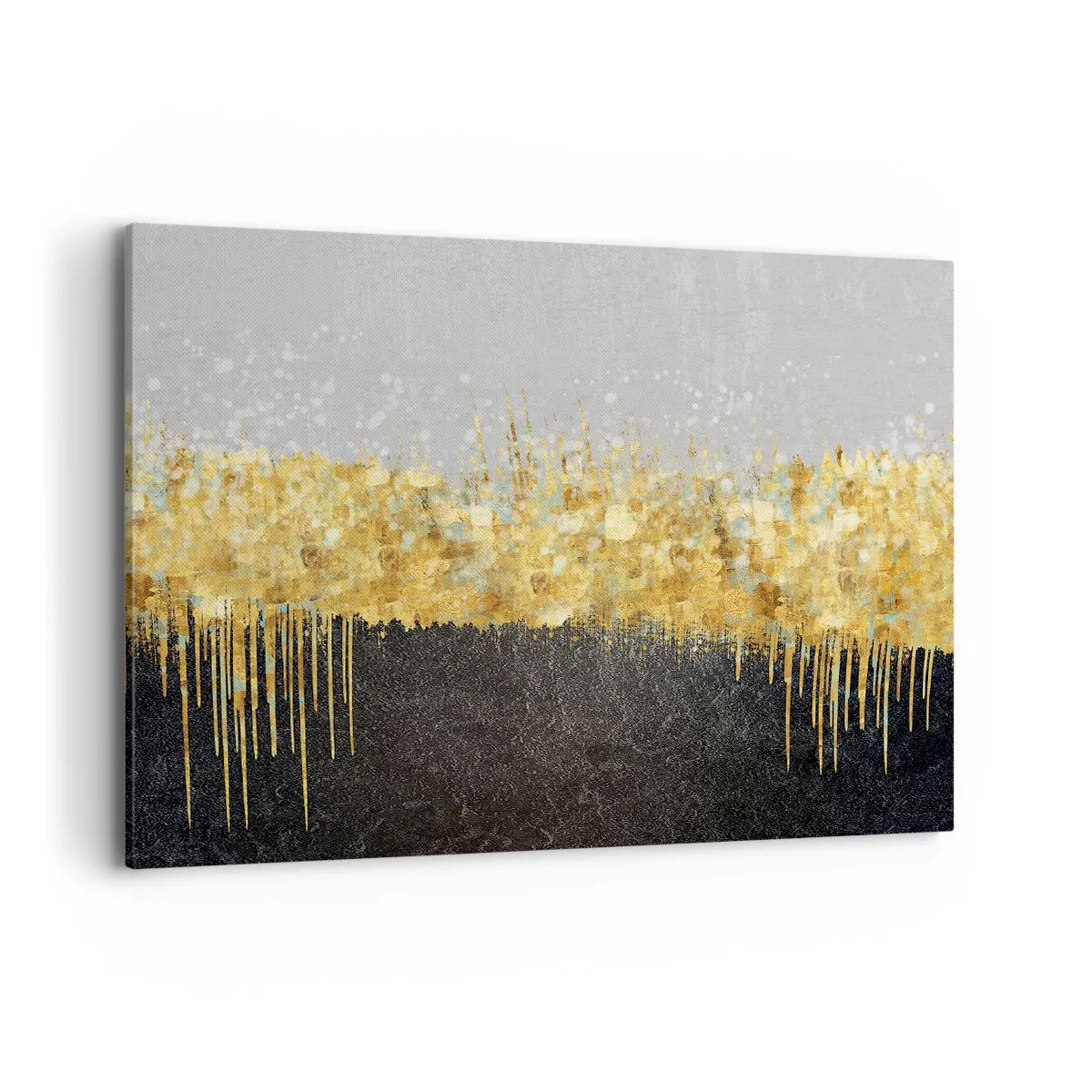 Canvastavla - Bild på duk - Inåt och uppåt - 100x70 cm