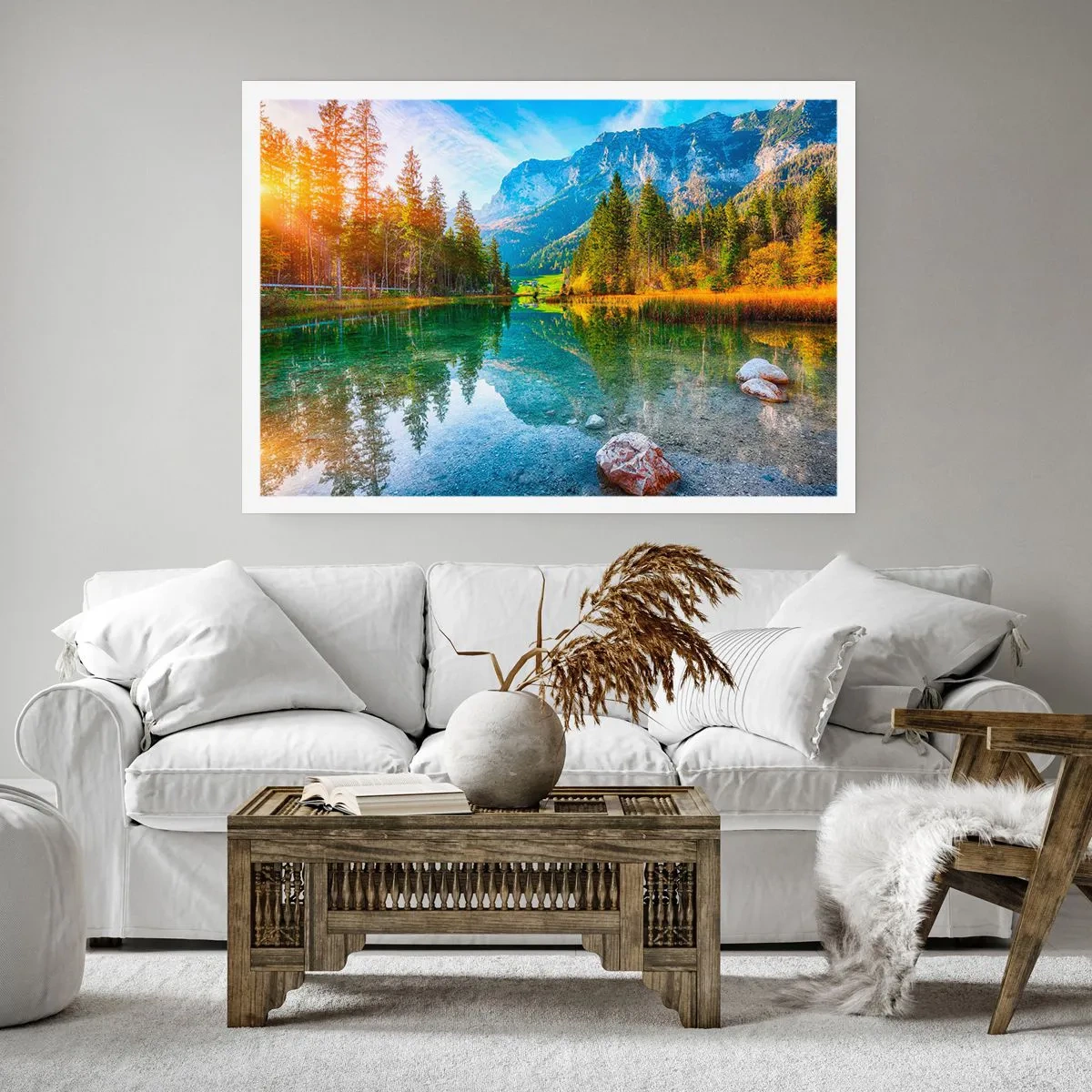 Affisch - Höstens mildhet - 70x50 cm