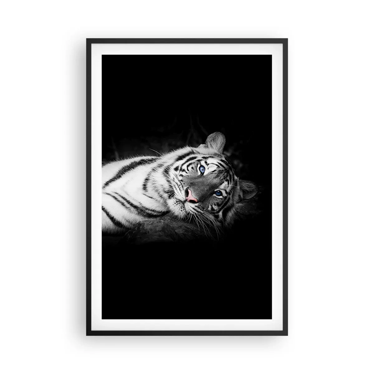 Affisch i svart ram - Vildhet och lugn - 61x91 cm