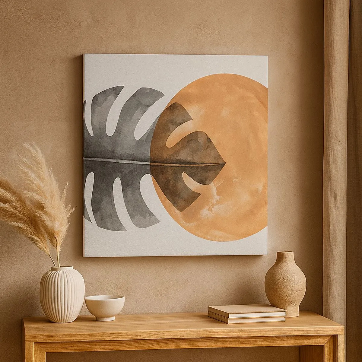 Canvastavla - Bild på duk - Alltid solen - 30x30 cm