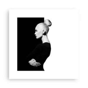Affisch - Helt enkelt en kvinna - 30x30 cm