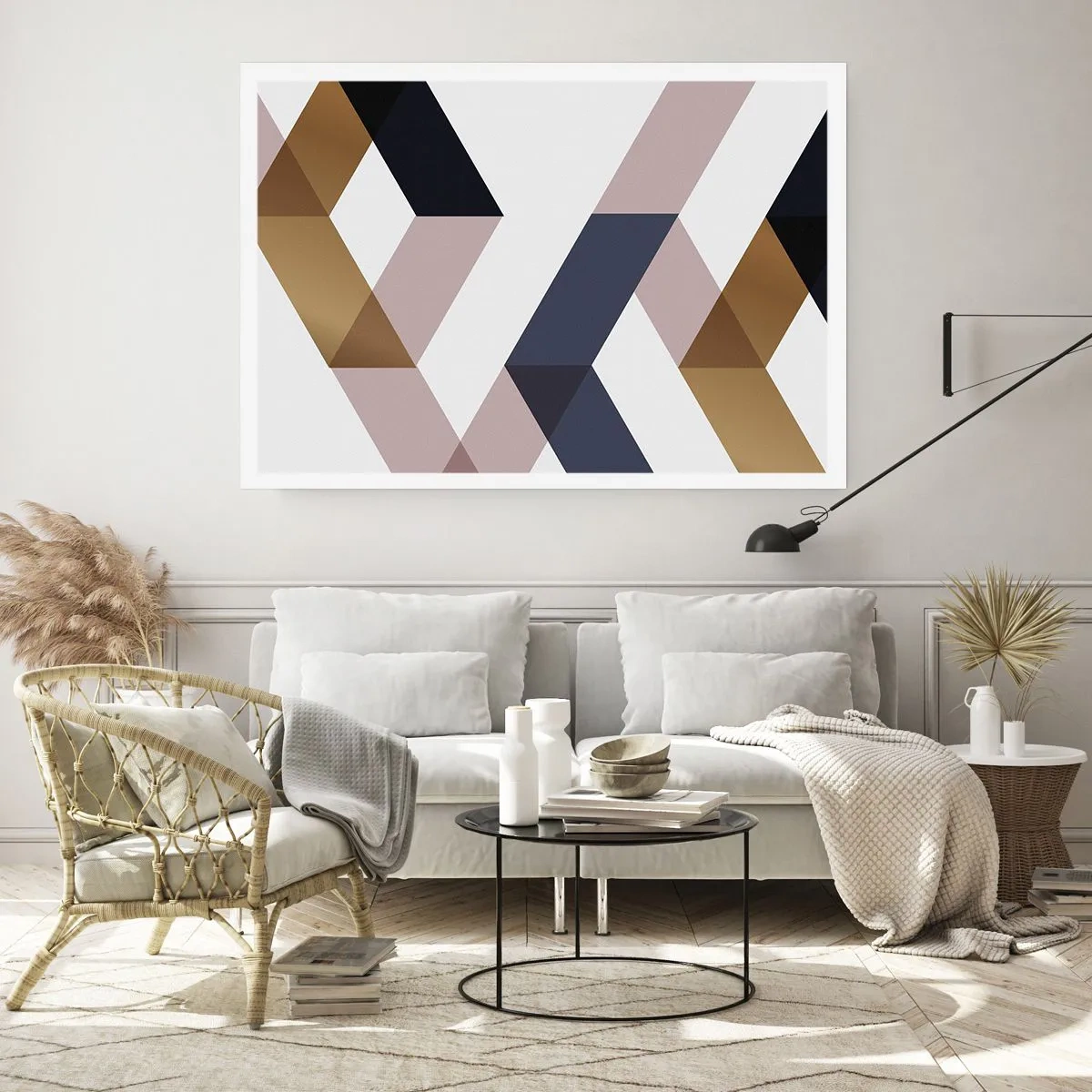 Affisch - Plan och vinklar - 91x61 cm