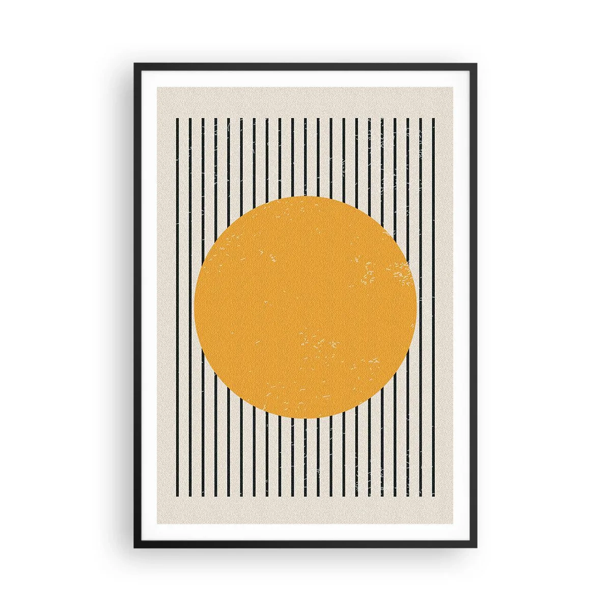 Affisch i svart ram - Enkelhetens kraft - 70x100 cm