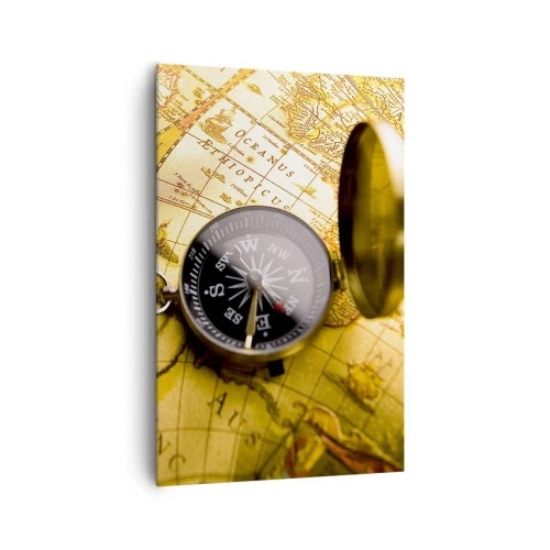 Canvastavla - Bild på duk - Kanske till världens ände? - 80x120 cm