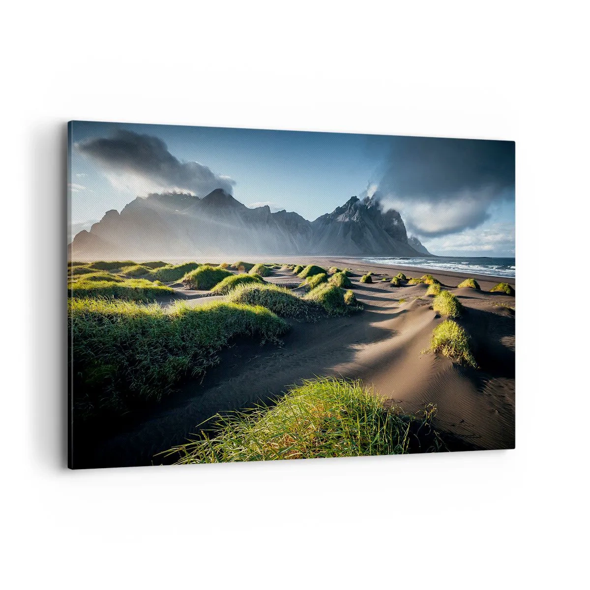 Canvastavla - Bild på duk - Elementens harmoni - 120x80 cm