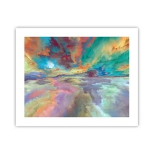 Affisch - Två himlar - 50x40 cm