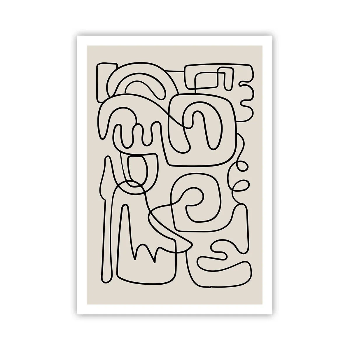 Affisch - Följ spåret - 70x100 cm