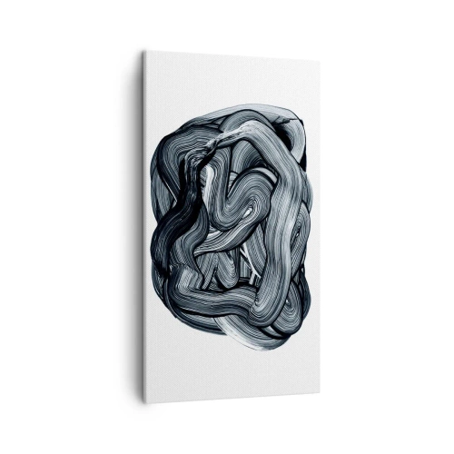 Canvastavla - Bild på duk - Det är inte så enkelt - 45x80 cm