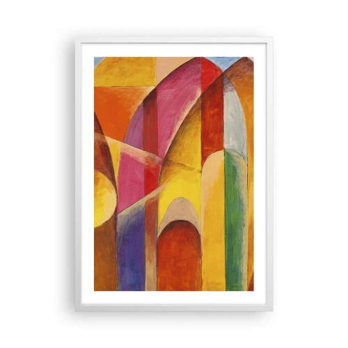 Affisch i vit ram - Solens domkyrka - 50x70 cm