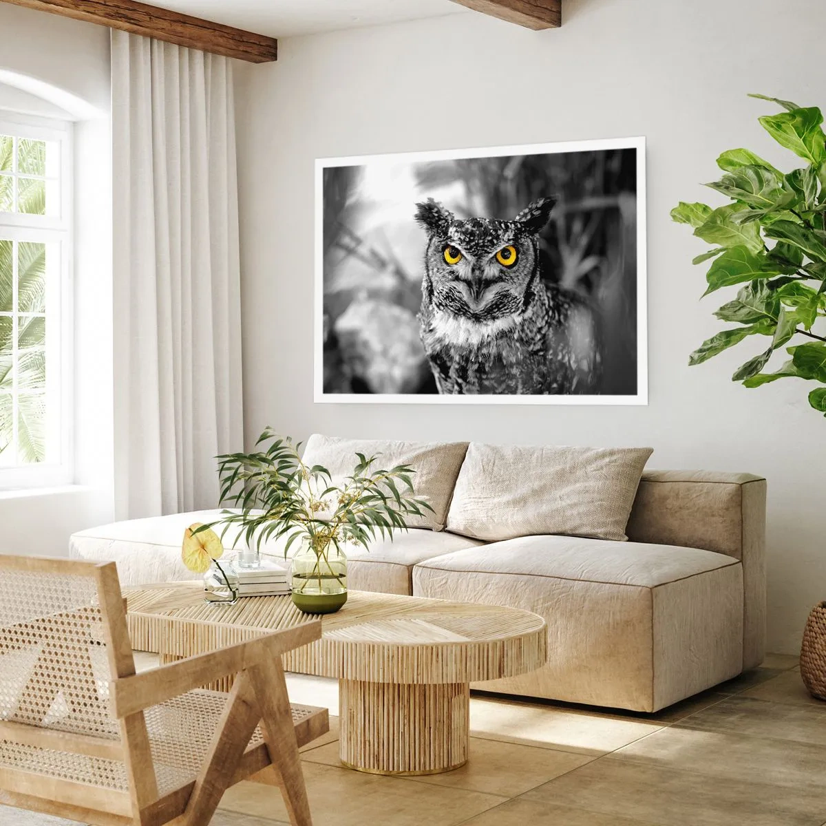 Affisch - Inget kommer undan - 100x70 cm