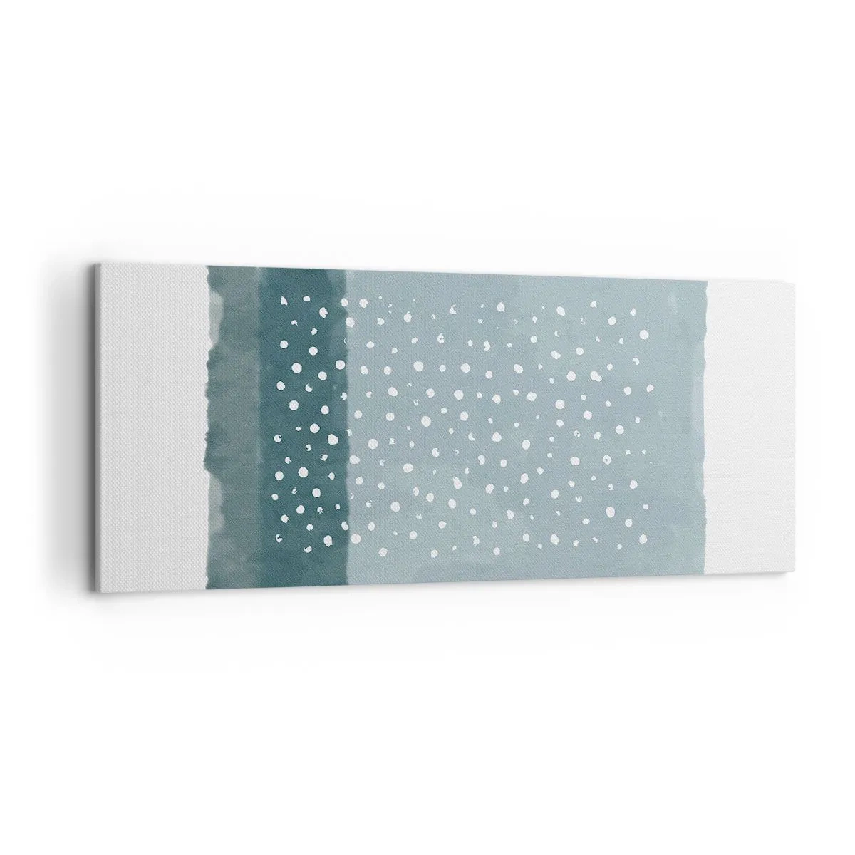 Canvastavla - Bild på duk - Uppstådda ur det blåa - 120x50 cm