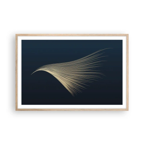 Affisch i ram av ljusek - Som en ängels hårstrå - 91x61 cm