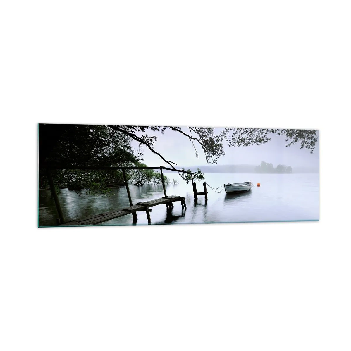 Glastavla - Bild på glas - Så kopplar du av - 160x50 cm