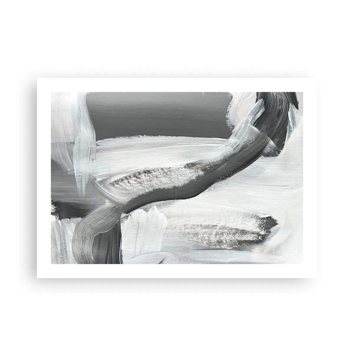 Affisch - Med bestämd rörelse - 70x50 cm