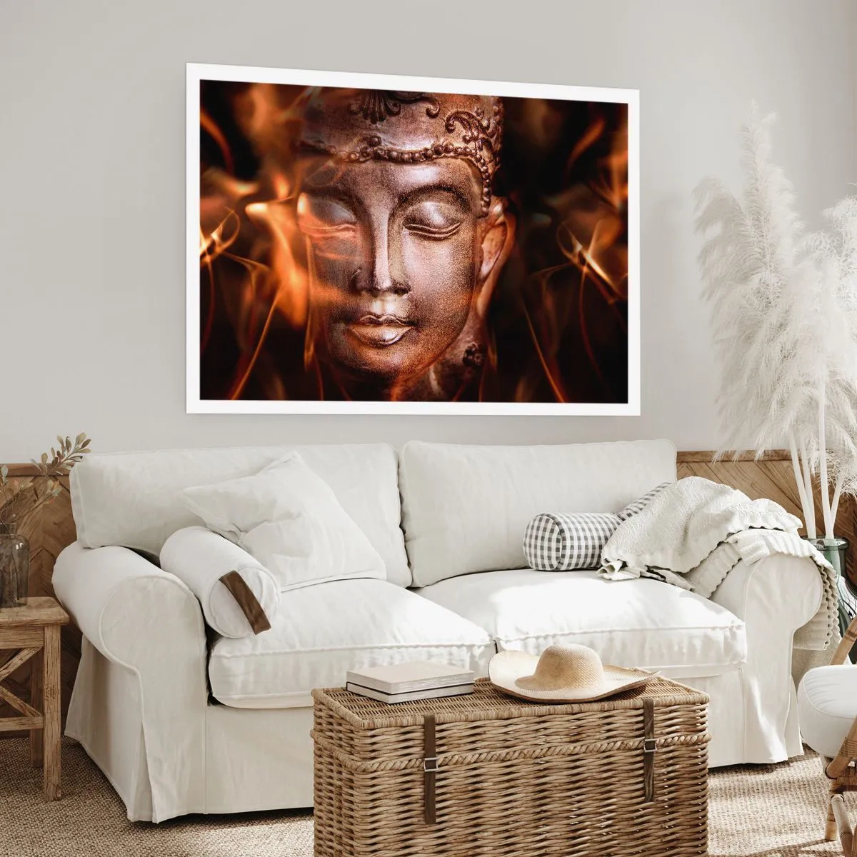 Affisch - Det finns bara här och nu - 40x30 cm