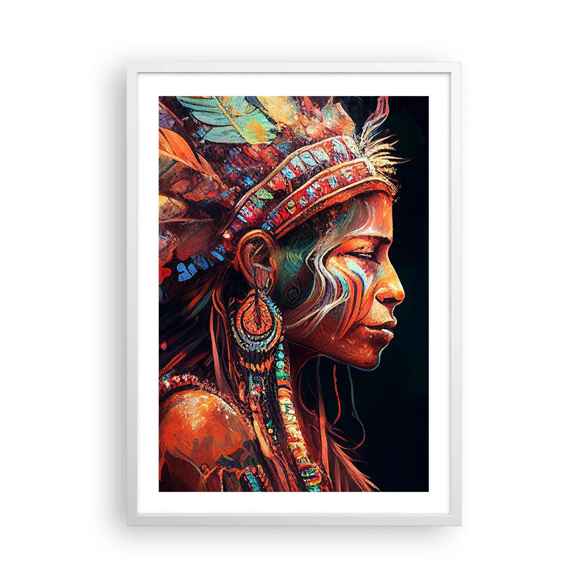 Affisch i vit ram - En magisk ritual - 50x70 cm