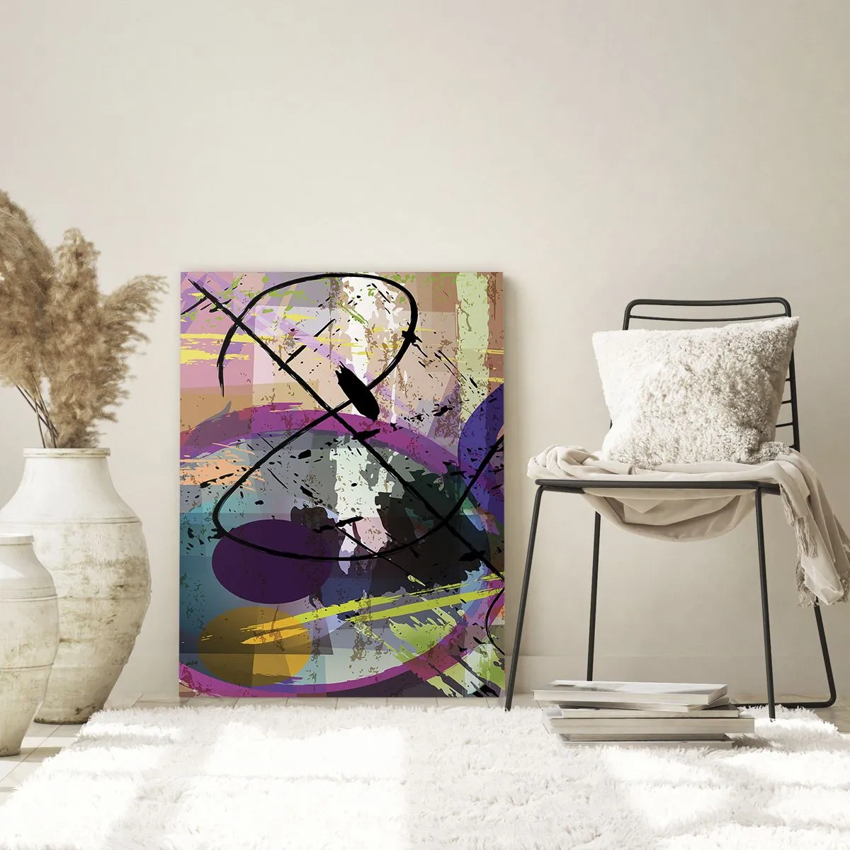 Glastavla - Bild på glas - Rakt fram eller runt - 50x70 cm