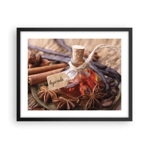 Affisch i svart ram - Mot kroppens och själens enighet - 50x40 cm