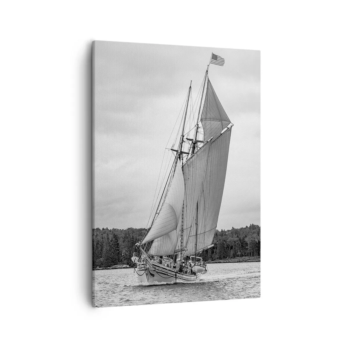 Canvastavla - Bild på duk - Vindens bröder - 50x70 cm