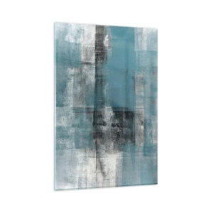 Glastavla - Bild på glas - Vatten och luft - 80x120 cm
