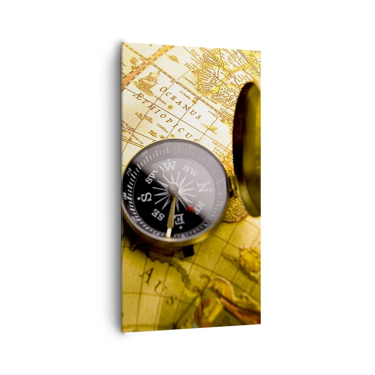 Canvastavla - Bild på duk - Kanske till världens ände? - 65x120 cm