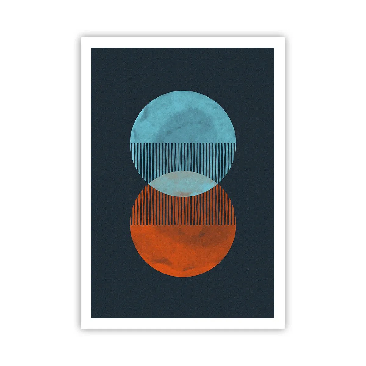 Affisch - Astronomisk fantasi - 70x100 cm