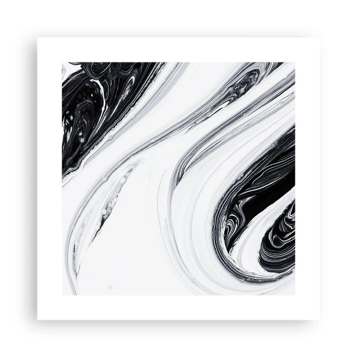 Affisch - Motsatskombination - 40x40 cm