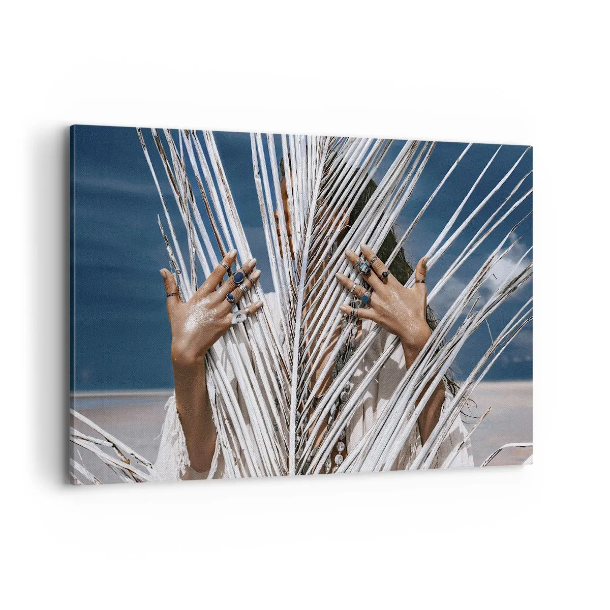 Canvastavla - Bild på duk - Schamanens flickvän? - 120x80 cm