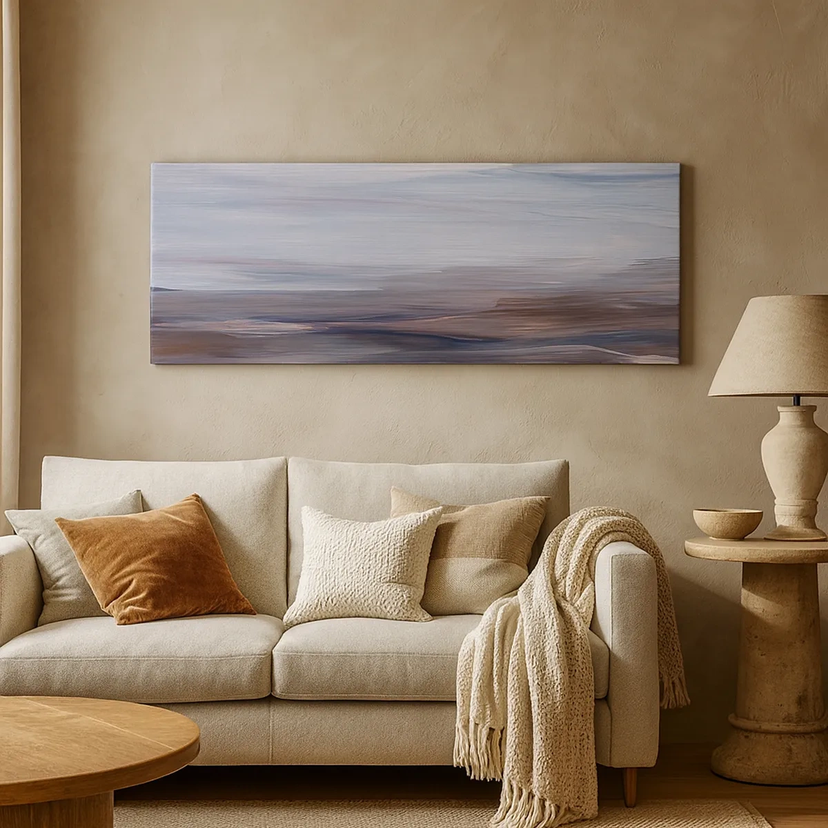 Canvastavla - Bild på duk - Element: vatten - 30x30 cm