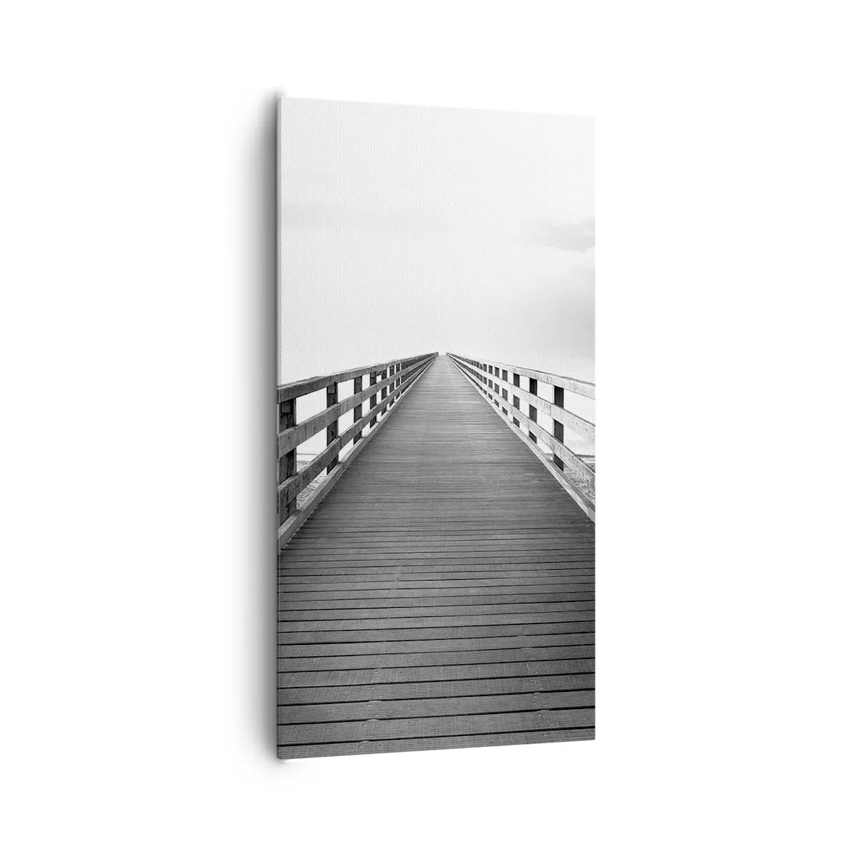 Canvastavla - Bild på duk - Ut i det oändliga... - 65x120 cm