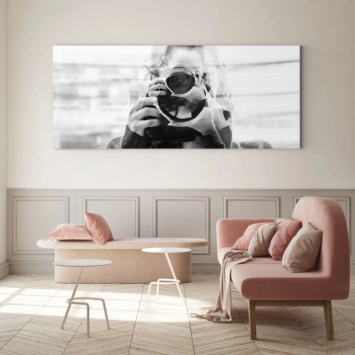 Glastavla - Bild på glas - Skapare och material - 120x50 cm