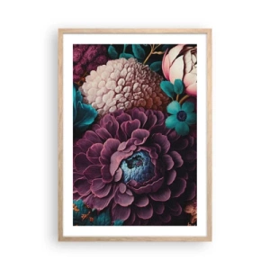 Affisch i ram av ljusek - Natur i överflöd - 50x70 cm