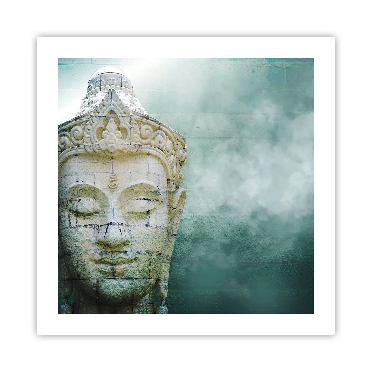 Affisch - På jakt efter ljus - 50x50 cm