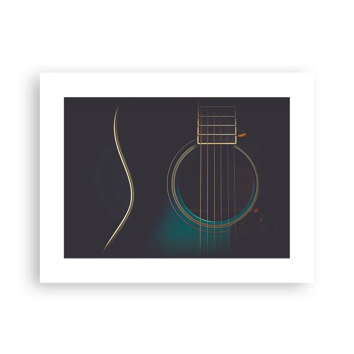 Affisch - Ett ögonblick innan det ljuder - 40x30 cm