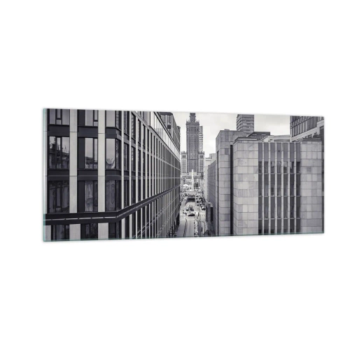 Glastavla - Bild på glas - Warszawadalen - 100x40 cm