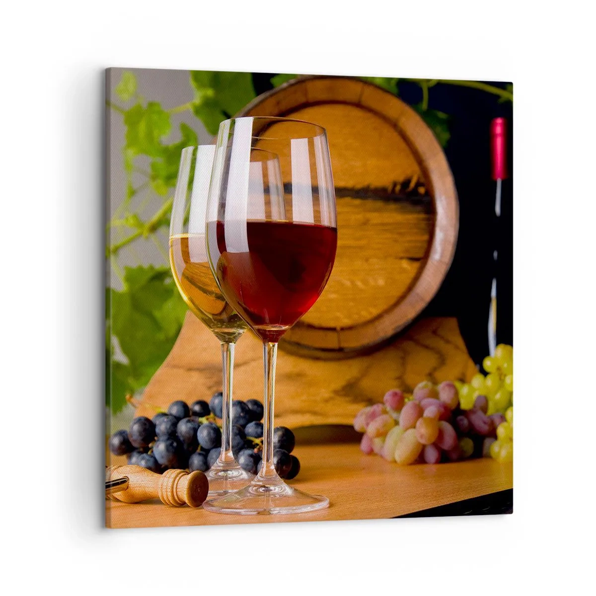 Canvastavla - Bild på duk - Som hos gamla mästare - 50x50 cm